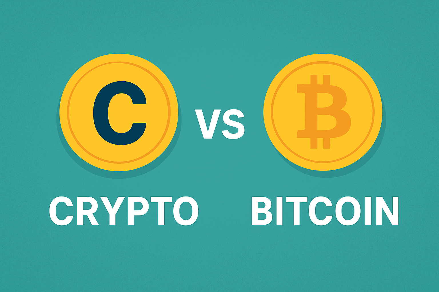 Crypto vs Bitcoin: What’s the Difference?